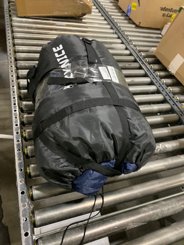 Photo 1 of HiZYNICE Sleeping Bags for Adults 100% Cotton Flannel XXL for Cold Weather 20 Degree Camp Big and Tall Wide Oversized,Navy Blue Right Zip,90" x 39"