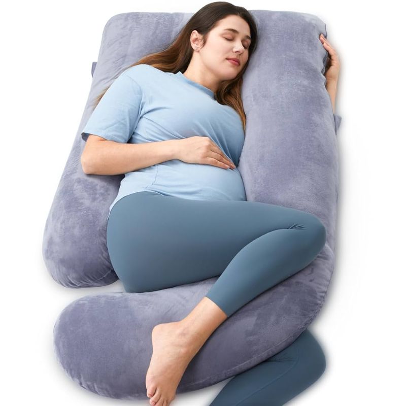 Photo 1 of Momcozy Pregnancy Pillows for Sleeping, U Shaped Full Body Maternity Pillow
