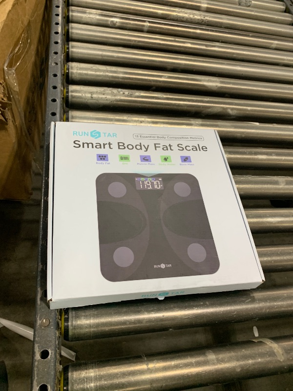 Photo 1 of Scale for Body Weight and Fat Percentage, RunSTAR Digital Accurate Bathroom Smart Scale with Large Display