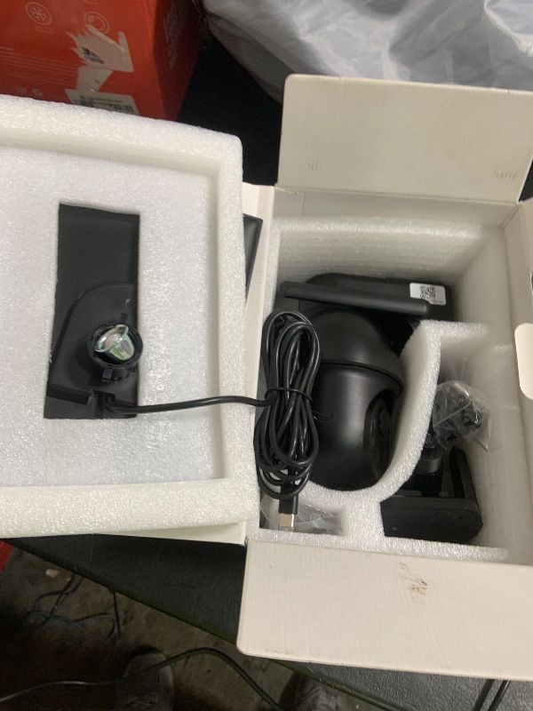 Photo 1 of ANRAN 2K Solar Camera Wireless Outdoor, 2.4G WiFi Camera for Home Security Battery-Powered, 360° PTZ, PIR Human Detection