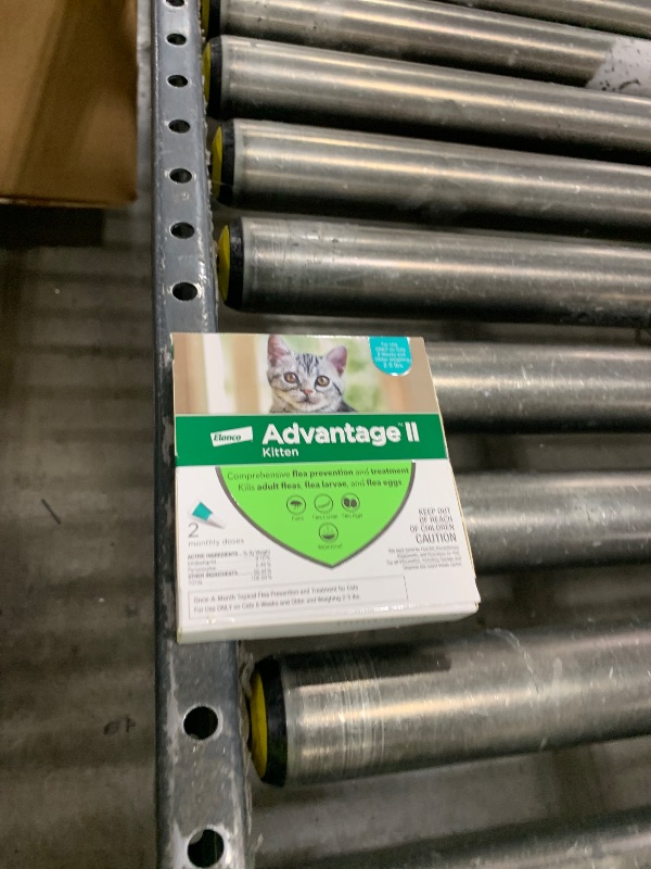 Photo 1 of Advantage II Kitten Vet-Recommended Flea Treatment & Prevention | Cats 2-5 lbs.