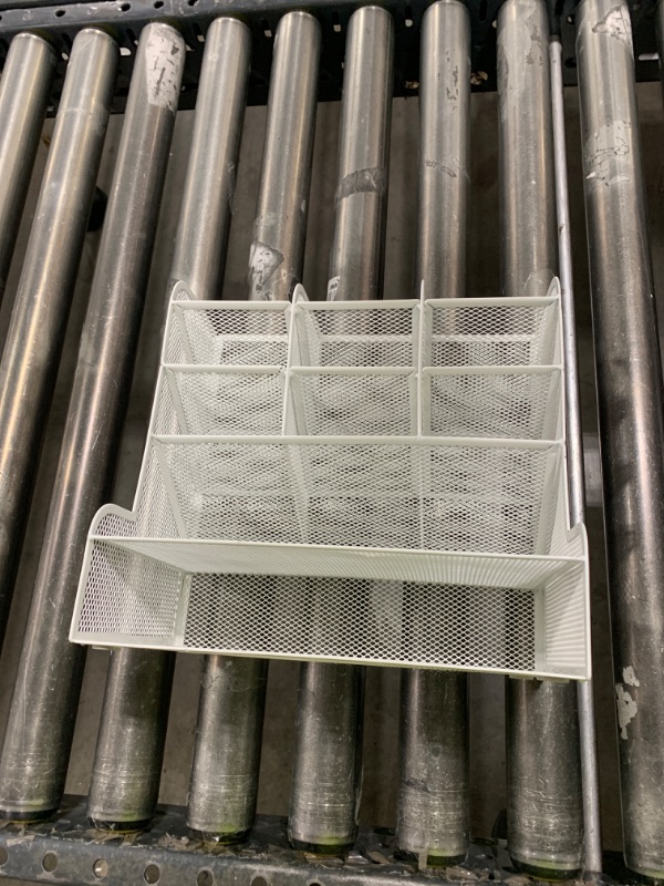 Photo 1 of Desk Organizer Desk Organizer Metal Mesh Desk Organizer With Drawer