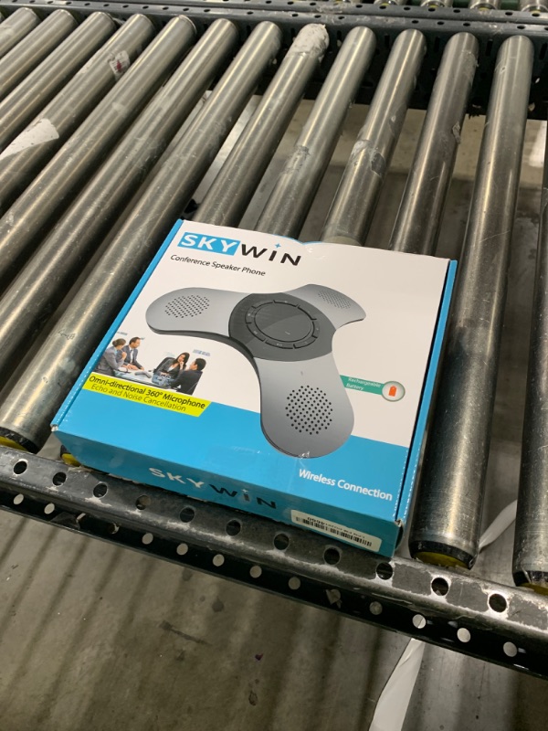 Photo 1 of Skywin Bluetooth Conference Speaker with Microphone, Portable Wireless Speaker for Office Desk, Computer, and Laptop
