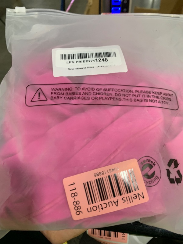 Photo 1 of Sunzel Sunzfly Invisible Butt Scrunch Workout Leggings for Women, Butt Lifting High Waisted Gym Yoga Pants with Tummy Control 28" Sonic Pink Small