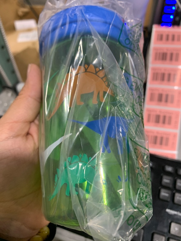Photo 1 of CamelBak eddy+ 14oz Kids Water Bottle with Tritan Renew – Straw Top, Leak-Proof When Closed, Dinorama