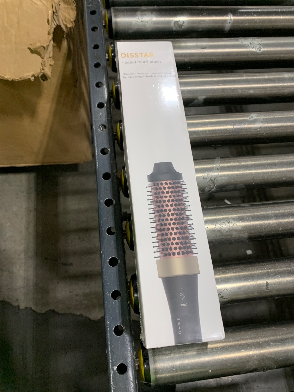 Photo 1 of Ionic Thermal Brush Blowout Hot Brush 1.5 Inch Heat Hair Curling Brush 30s Fast Heated Round Brush Hair Styling Brush Dual Voltage Hot Curling Iron Brush for Easy Blowouts Styling