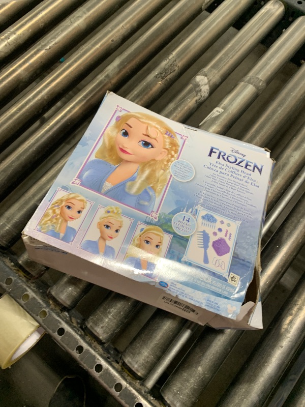 Photo 1 of Disney Frozen Elsa Styling Head, Officially Licensed Kids Toys for Ages 3 Up by Just Play