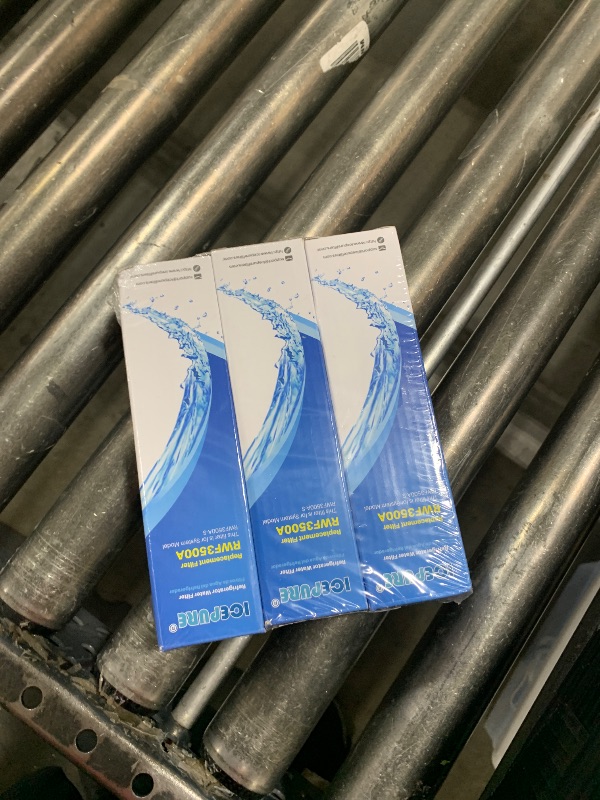 Photo 1 of ICEPURE ADQ73613401 Refrigerator Water Filter Compatible with LG LT800P, LT800PC, ADQ736134, ADQ73613402, ADQ75795104, Kenmore 9490, LSXS26326S, LMXC23746S, LMXC23746D, LSXS26366S, RWF3500A, 3 PACK