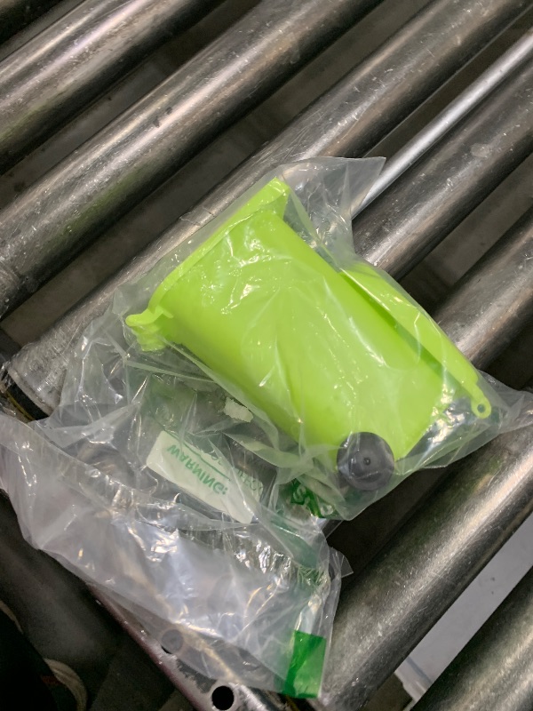 Photo 1 of Making the Grade Mini Curbside Recycle Can Pencil Cup Holder - 5.5 Inches Tall - Light Green