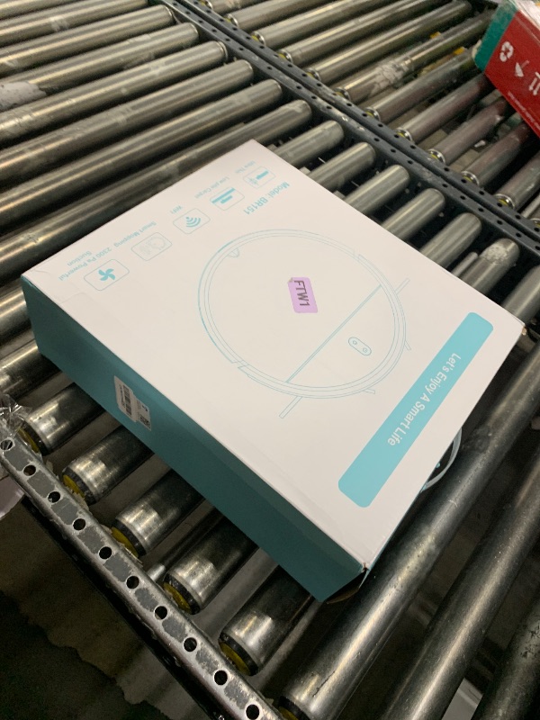Photo 1 of Robot Vacuum and Mop, 2 in 1 Robotic Vacuum Cleaner with Schedule, App/Voice, Slim Mopping Vacuum Robot with Watertank and Dustbin, Self-Charging, Easy of Use, Ideal for Hard Floor, Pet Hair, Carpet