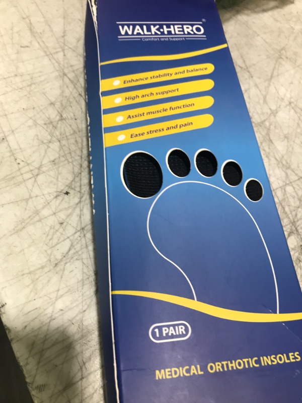 Photo 1 of Plantar Fasciitis Relief - Arch Support Insoles for Men Women, Shoe Inserts for Flat Feet, Orthotic Shoe Insoles All-Day Energy and Comfort with Every Step (Mens 12-12 1/2 | Womens 14-14 1/2)