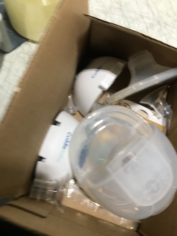 Photo 1 of CuddleeBaby Breast Pump Hands Free, Wearable Breast Pump, Eletric Double Portable Breast Pump with 4 Modes & 9 Levels, LCD Display, Long Battery Life Wearless Double Milk Extractor,24mm,2 Pack