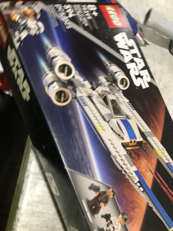 Photo 1 of LEGO Star Wars Rebel U-Wing Starfighter Building Set - Includes Cassian Andor, Dedra Meero and K-2SO - Model Action Toy for Andor Fans - Birthday Gift Idea for Boys, Girls, Kids, Ages 8+ - 75399
