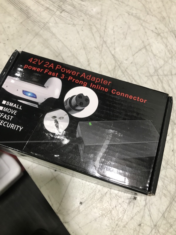 Photo 1 of EVAPLUS 42V 2A Fast Charger with 3-Prong 0.31" Plug | for 36V Lithium Batteries- Compatible with Pocket Mod, Sports Mod, Electric Scooters