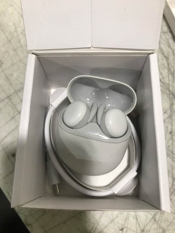 Photo 1 of Google Pixel Buds A-Series - Wireless Earbuds - Headphones with Bluetooth - Compatible with Android - Clearly White