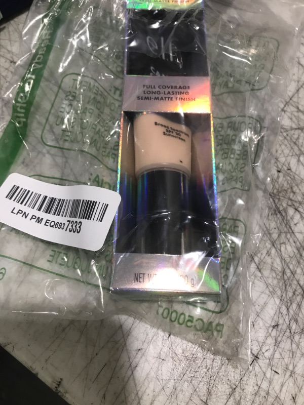 Photo 1 of e.l.f. Camo CC Cream, SPF 30 Color-Correcting Medium-To-Full Coverage Face Foundation, Delivers An Airbrushed Finish, Vegan & Cruelty-Free, Rich 650 C