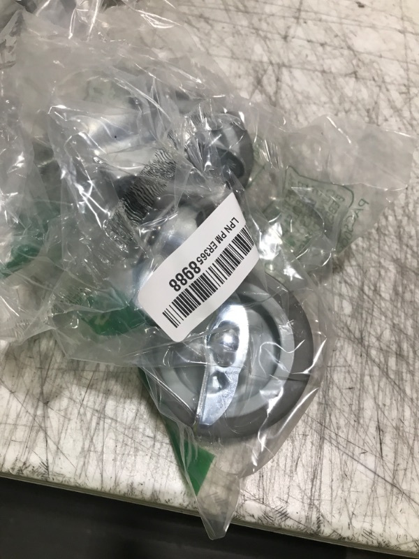 Photo 1 of HOLKIE Caster Wheels 3 inch Locking Casters Set of 2, Threaded Stem 3/8" -16 x 1-1/2" (Diameter 3/8", Length 1-1/2") Swivel Heavy Duty Castors Gray 