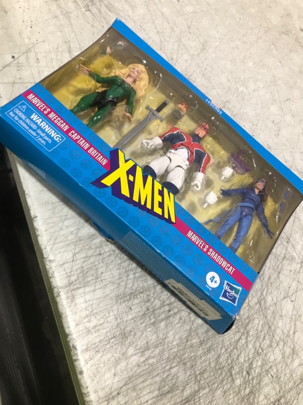 Photo 1 of Marvel Legends Series Excalibur Multipack, Includes Captain Britain, Meggan, Shadowcat, 9 Accessories