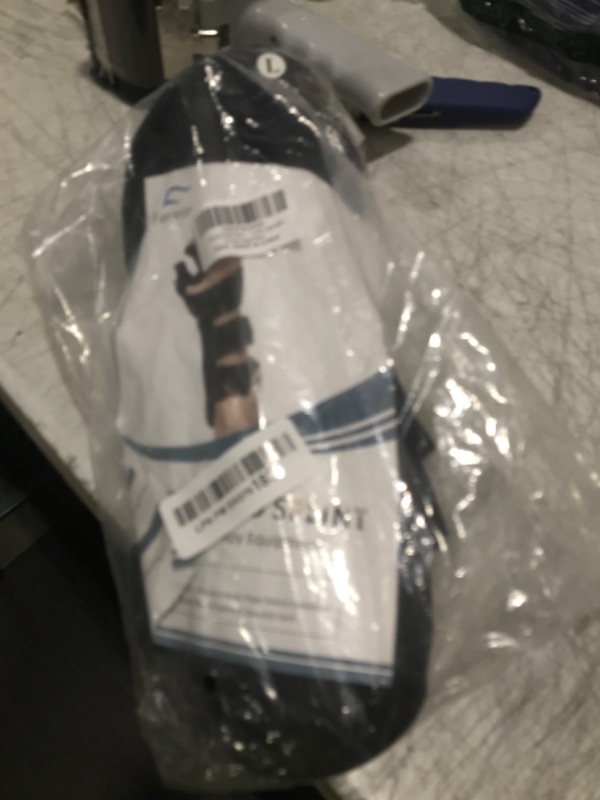 Photo 1 of Fanwer Stroke Resting Hand Splint - Night Immobilizer Wrist Finger Brace for Flexion Contractures, Functional 5 Finger Stabilizer Wrap - for Muscle Atrophy Rehab, Arthritis, Tendonitis (Right, Large)