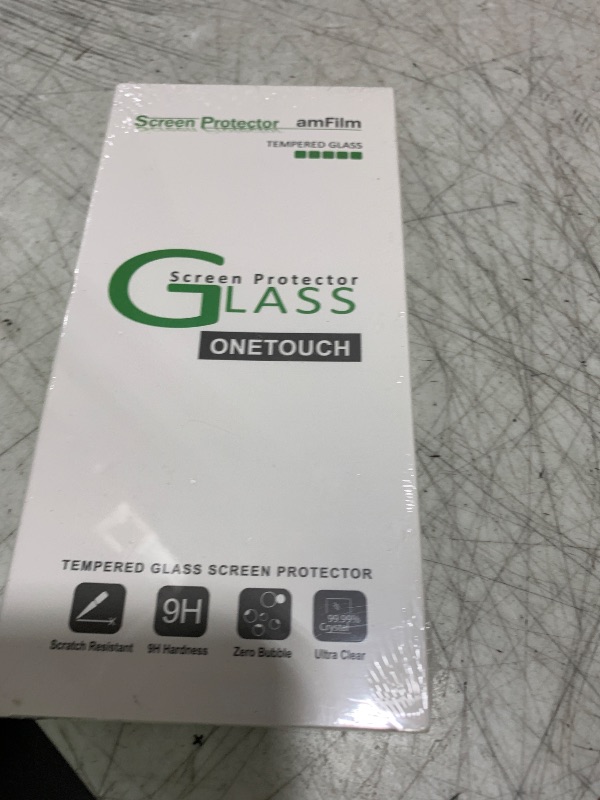 Photo 1 of amFilm Auto-Alignment OneTouch for Samsung Galaxy S25 Ultra 6.9" Screen Protector + Camera Lens Protector, Tempered Glass, 30 seconds Installation, Bubble Free, Case Friendly, Anti-Scratch [2+2 Pack]