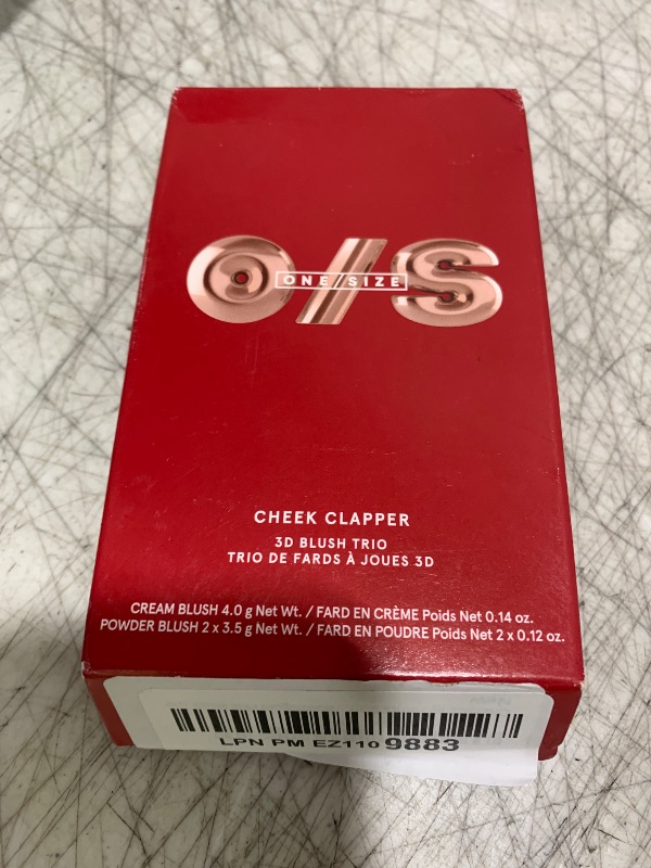 Photo 1 of ONE/SIZE by Patrick Starrr Cheek Clapper 3D Blush Trio Palette 3-in-1 Blush Palette with Dragon Fruit Extract, Vegan Formula, Attention Seeker - True Bubblegum Pink Blush Trio