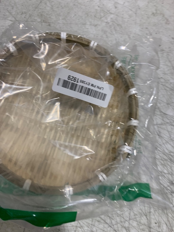 Photo 1 of Natural Handmade Woven Bamboo Basket Tray U Shape Holder Food Deep Basket Size 6" 7" 8" 9" 10" 11" 12" 13" 14" up to 20inches Available for Customizing Bulk (16cm/6")
