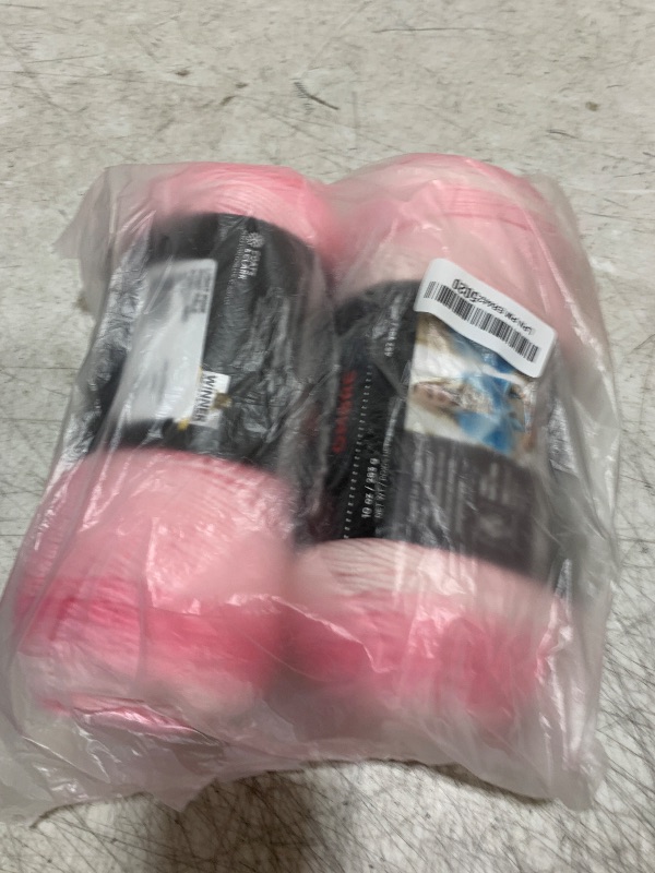 Photo 1 of Red Heart Super Saver Baby Pink Yarn - 3 Pack of 198g/7oz - Acrylic - 4 Medium (Worsted) - 364 Yards - Knitting/Crochet
