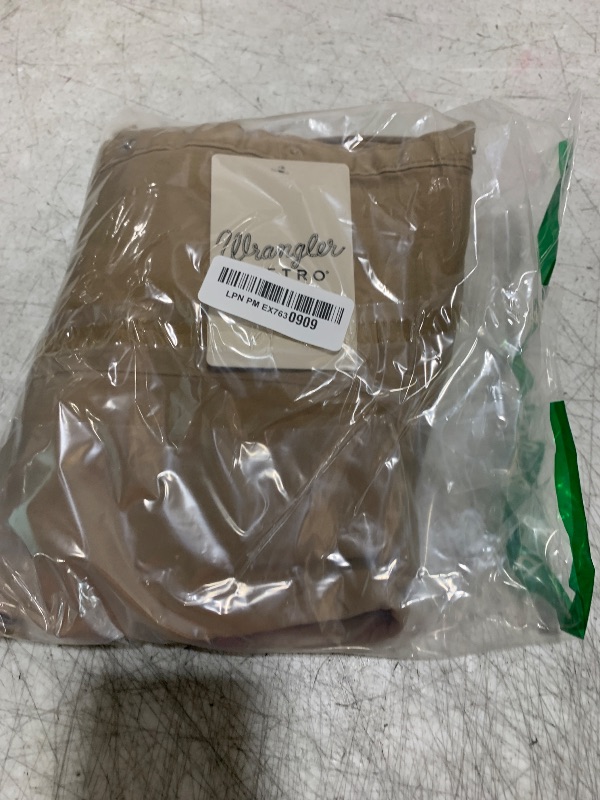 Photo 1 of Wrangler womens Long Sleeve Western Snap Work Shirt Blouse, Rawhide, Small US