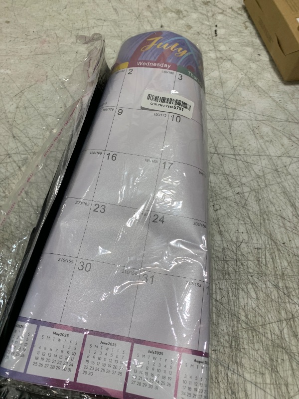 Photo 1 of Gannyfer Desk Calendar 2025-2026 - 18 Month Large Calendar July 2025 - Dec 2026, 22" x 17" Desktop Pad Calendar, Office Supplies Perfect for Planning and Organizing In Your Home, School or Office