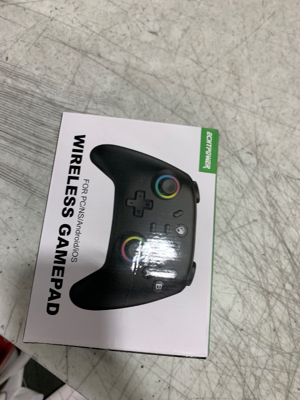 Photo 1 of ECHTPower Wireless PC Gaming Controller - Hall Effect Joystick, 2.4G & Wired 1000Hz Polling Rate, 800mAh Battery, Adjustable Turbo/Vibration - for PC/Switch/iOS/Android