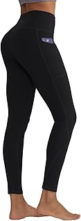Photo 1 of ALONG FIT High Waisted Leggings for Women with 3 Pockets, Tummy Control Yoga Pants for Workout Yoga Casual