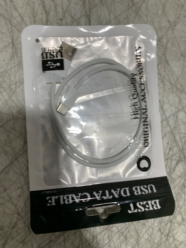 Photo 1 of Short AirPods 4 Charger Cord, USB A to USB C Woven Cord for Airpods Pro 2nd Gen, Airpods Max 2024, Car Carplay Cable for iPhone 15/16, 15/16 Plus, Pro, Pro Max Charging Cable (1.6 FT)