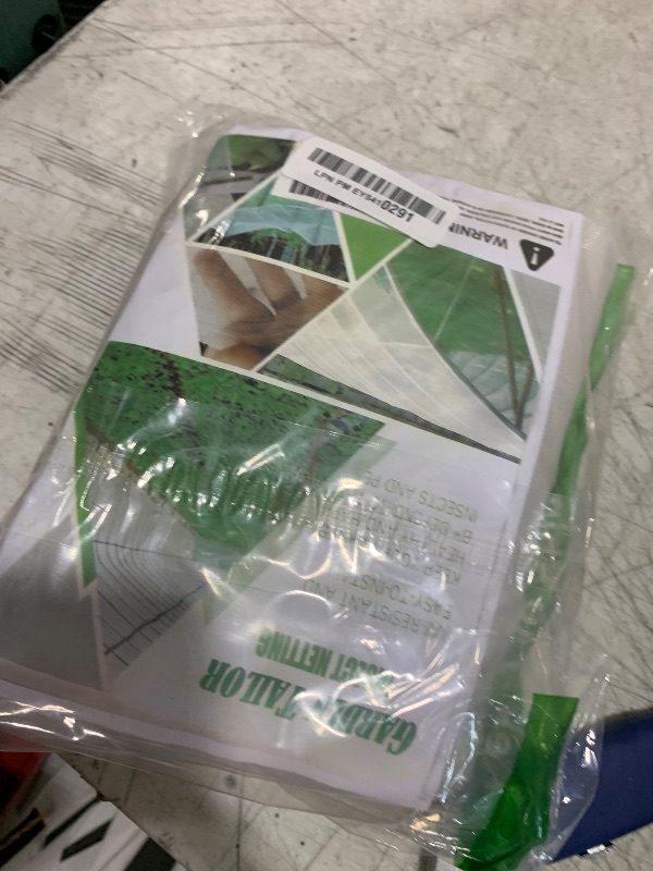 Photo 1 of Garden Netting Pest Barrier: 4'x10' Fine Bug Netting for Garden Protection Row Cover Raised Bed Screen Mesh Greenhouse Mosquito Net, Protecting Tree Plants Vegetable Flowers Fruits