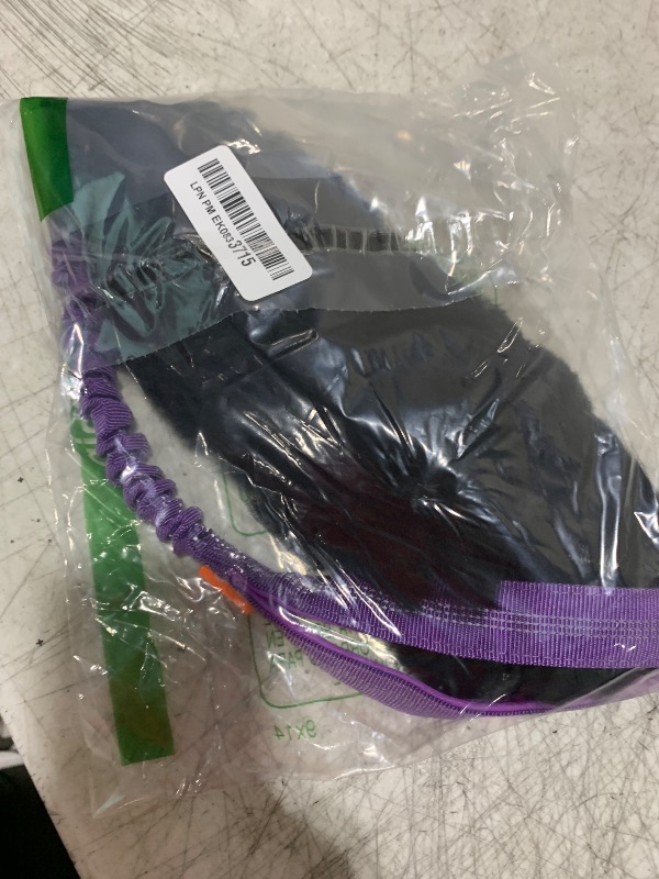 Photo 1 of HOWGO Dog Rope Toy,Dog Bungee Chaser Toy 100% Sheepskin,Sheep Smell Tug Toy for All Breeds (Purple, Short Without Ball)