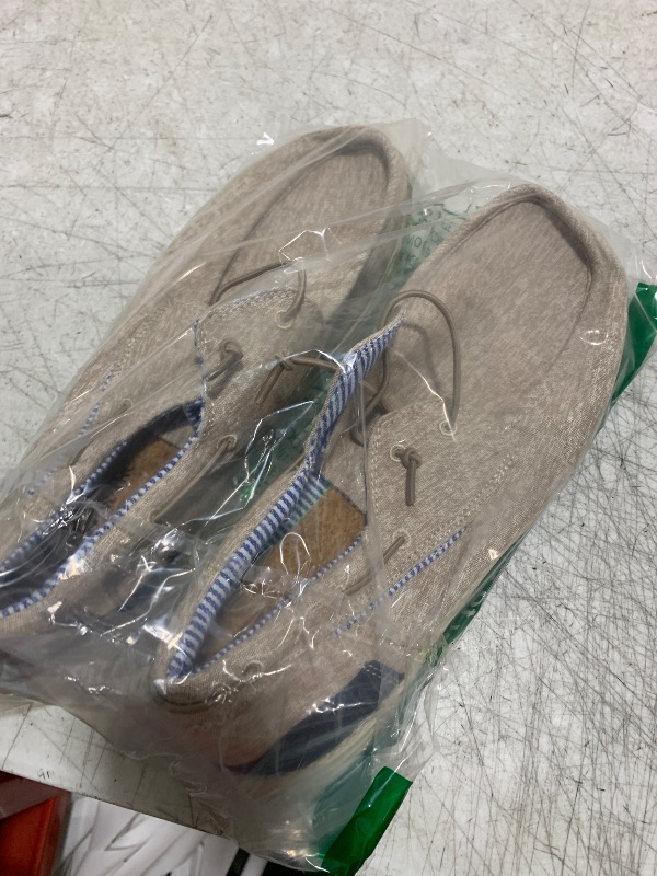 Photo 1 of Bruno Marc Men's Slip-on Canvas Loafers Casual Boat Shoes,Size 10.5,Khaki,SBLS223M
