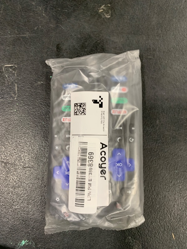 Photo 1 of (Pack of 2) Replacement-Remote-Control for Roku-TV,Compatible for TCL Roku/Hisense Roku/Onn Roku/Philips Roku Smart TVs(Not for Roku Stick and Box)