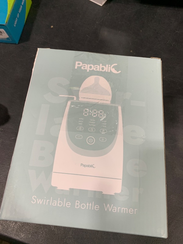 Photo 1 of Papablic NutriWarm™ Swirlable Bottle Warmer – Advanced Nutrient-Preserving Warming Technology, Fast and Even Warming for Breastmilk & Formula, Precise Temperature Control, Easy to Use
