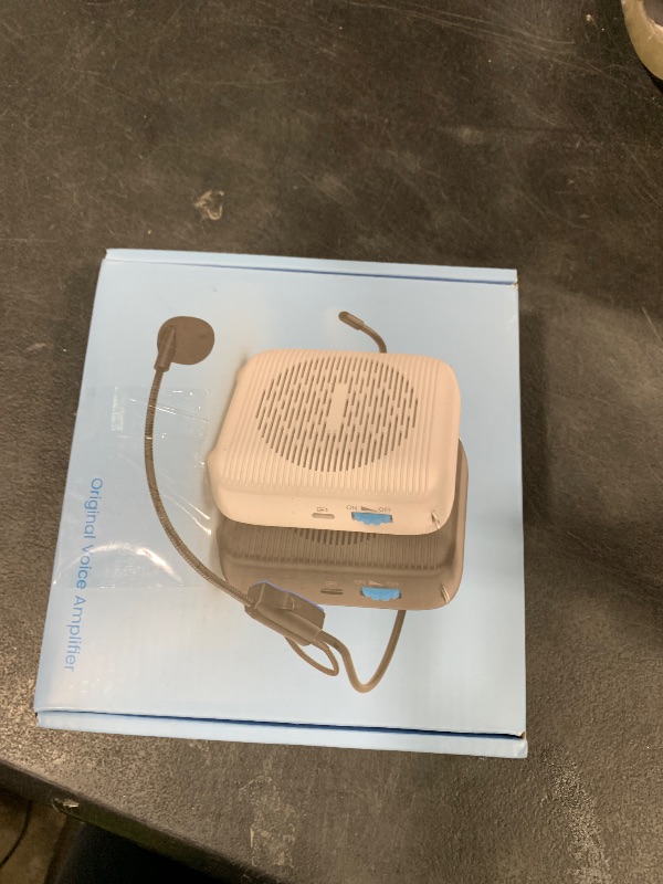 Photo 1 of (Black) Portable Rechargeable Voice Amplifier for Teachers, Coaches, Tour Guides, presentations, and Meetings with a Large Number of attendees