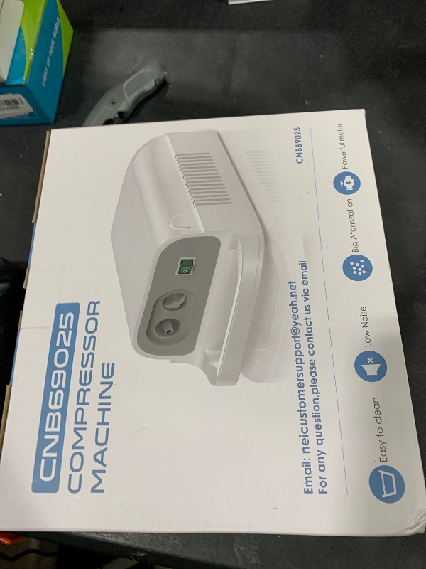 Photo 1 of Nebulizer Machine for Adults &Kids - Portable Nebulizer Machine for Breathing with Mouthpiece and Mask, Desktop Compressor Nebulizer & Jet Nebulizers Hailie Sensor NF0109
