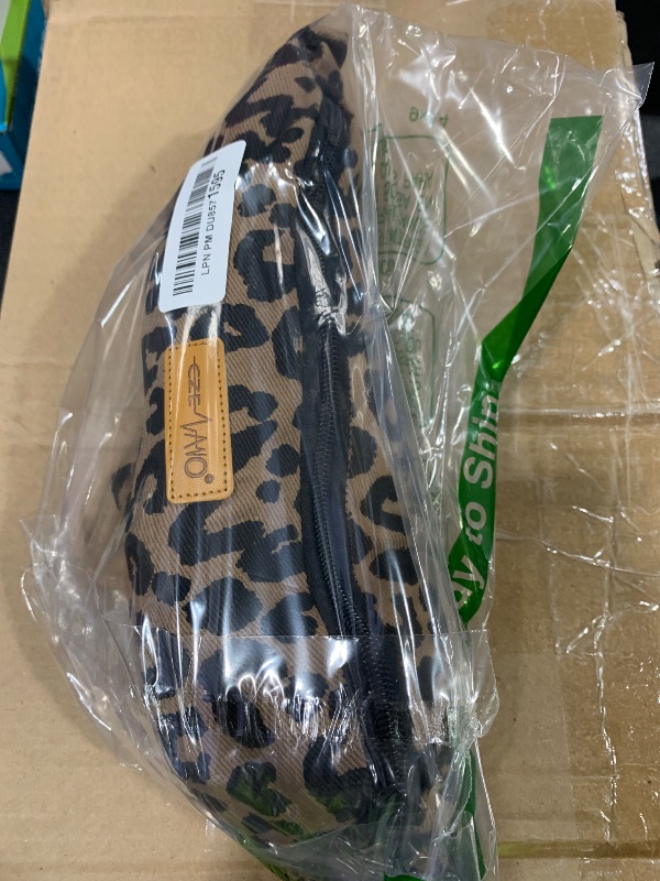 Photo 1 of CzeNano Toddler Carrier | Baby Sling Wrap - Adjustable Premium Cotton - 8 Months to 4 Years - 10-45 lbs (Brown Leopard)