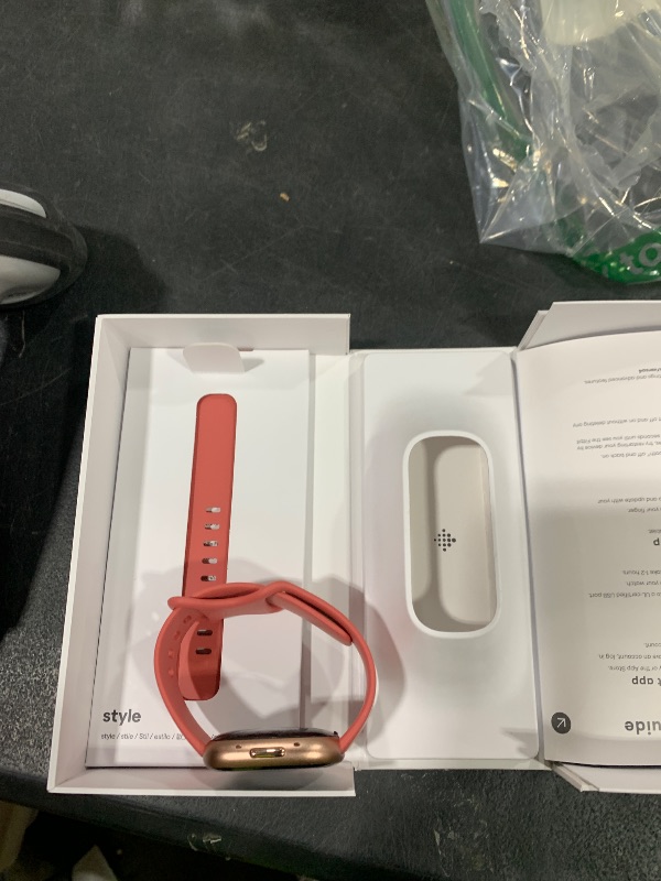 Photo 1 of Fitbit Versa 4 Fitness Smartwatch with Daily Readiness, GPS, 24/7 Heart Rate, 40+ Exercise Modes, Sleep Tracking and more, Pink Sand/Copper Rose, One Size (S & L Bands Included)