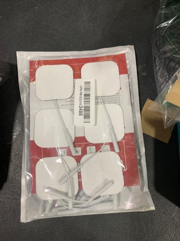 Photo 1 of TENKER TENS Unit Replacement Pads 2x2" Reusable TENS Electrode Pads - 20PCS 3rd Gen Latex-Free Self-Adhesive Electrotherapy Patches Compatible with AUVON, Etekcity, Nicwell Care TENS