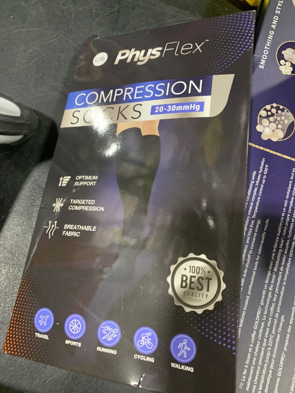 Photo 1 of Compression Socks for Women & Men (20-30 mmHg) Support for Travel, Nurses, Pregnancy, Shin Splints, Sports and Everyday Wear
