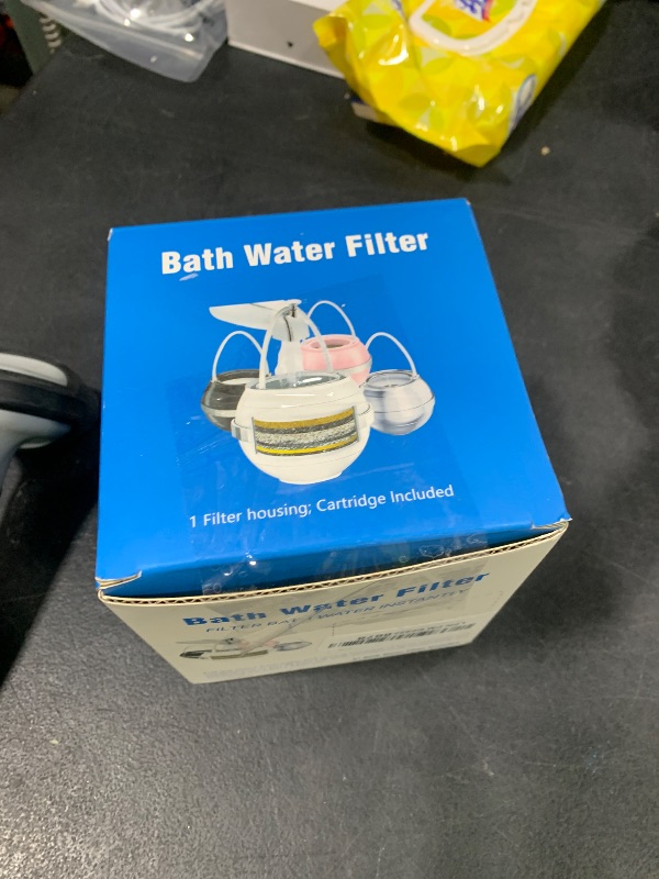 Photo 1 of Beati Faucet Bath Filter for Tub - Kinder Water Filter for Bathtub, Hard Water Softener to Remove Lead,Chlorine and Fluoride, Improve Skin, Hair and Nails Condition,Pink