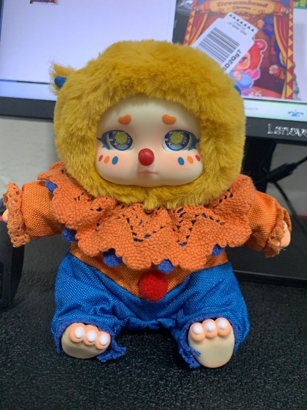 Photo 1 of CALEMBOU Plush Doll Blind Box Figures, Timeshare Cino Dream Tour Circus Series Stuffed Mystery Box Toy, Kawaii Mystery Plush Collectible Birthday Gift for Girls (1PC)