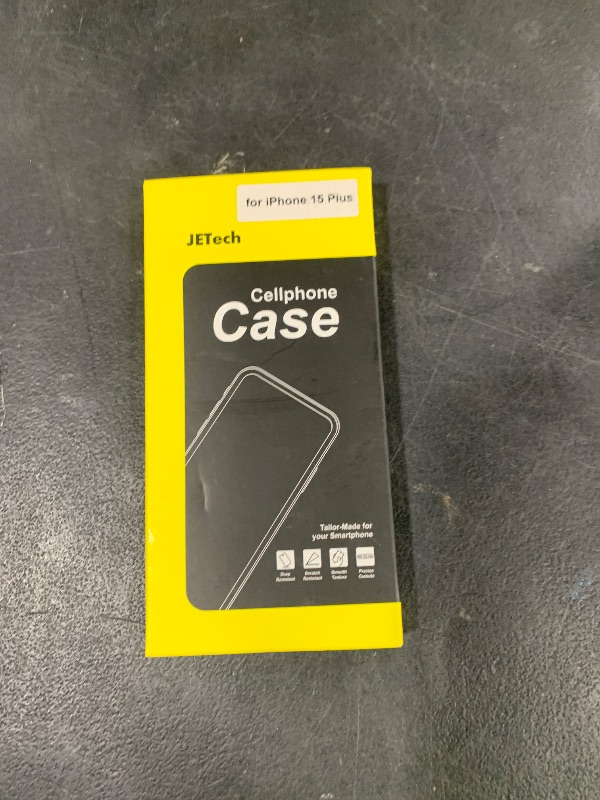 Photo 1 of JETech Slim Case for iPhone 15 Plus 6.7-Inch with Camera Lens Full Cover Protection, Ultra-Thin Lightweight Matte Finish Minimalist Protective Phone Cover (Black)