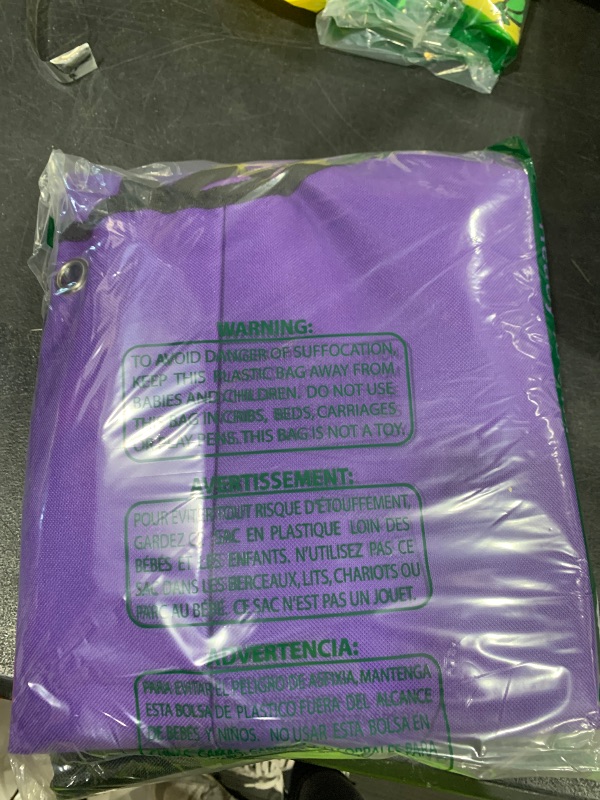 Photo 1 of MIYABALA Hay Bags for Horses,3 Packs Slow Feed Hay Bags for Goats,Sheep,Donkey,Premium Oxford Hay Feed Bags with Front Hay Nets Design, Easy to Fill and Hang with Large Opening (2Purple + 1Black)