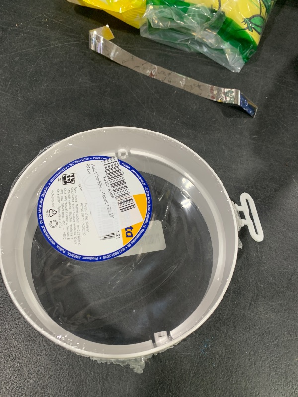 Photo 1 of Plastic 6" inch Inline Duct Connector. Exhaust/Inlet Connector for Flexible or Straight Duct. - Connector Size 5.9"