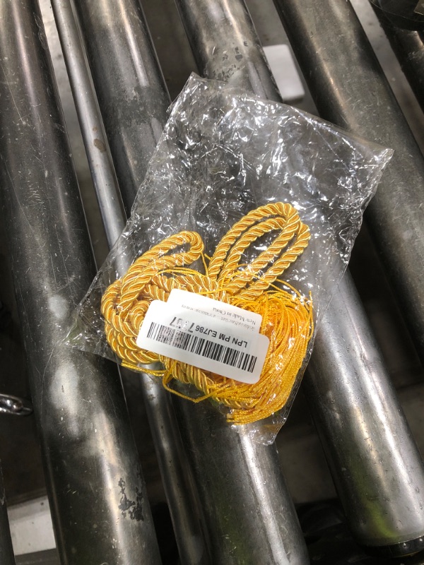 Photo 1 of Graduation Honor Cord Gold Yarn Honor Cord with Tassel 67" Long for Graduation Ceremony