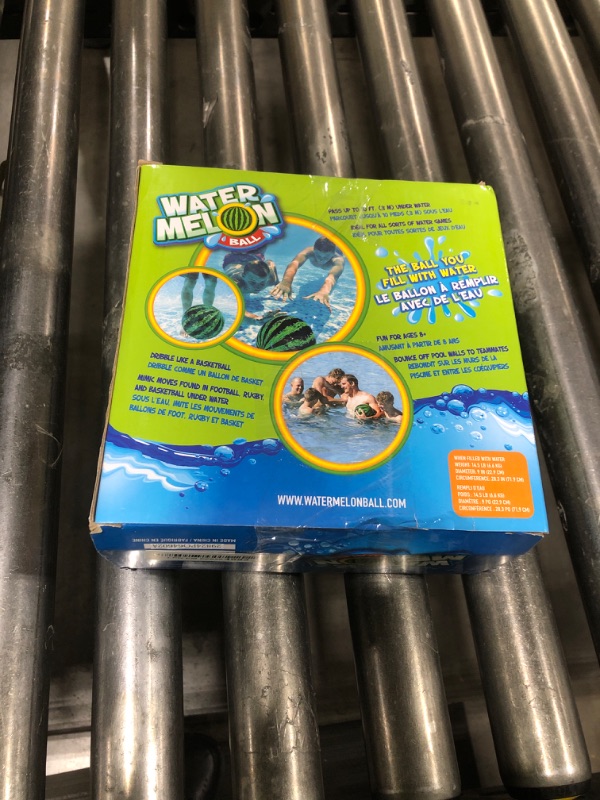 Photo 1 of Watermelon Ball The Original Pool Toys for Kids Ages 8-12 - 9 Inch Pool Ball for Teens, Adults, Family - Pool Games, Pool Toys, Fun Swimming Pool Games, Water Football, Tag, Diving and Beach Ball Play